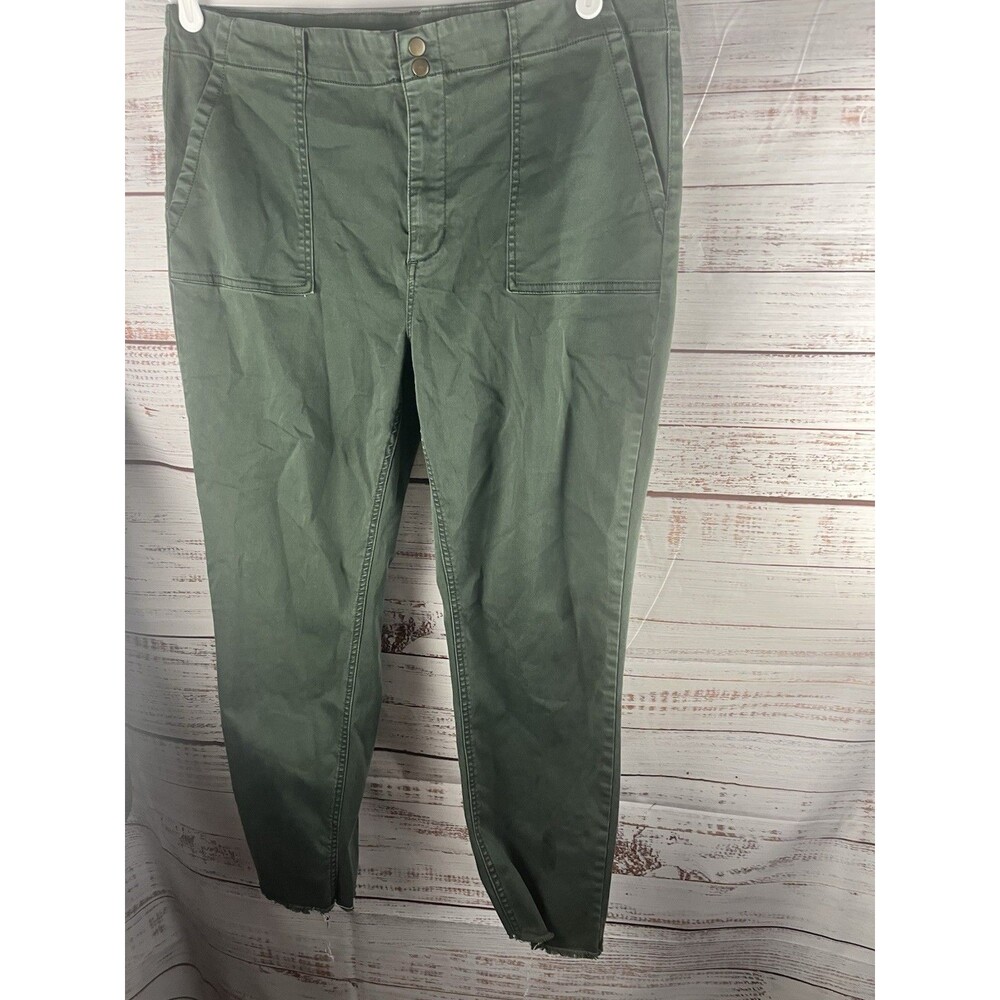 TINSEL Pants Women’s 33  Mid Rise Green Teal Size 38 Waist
